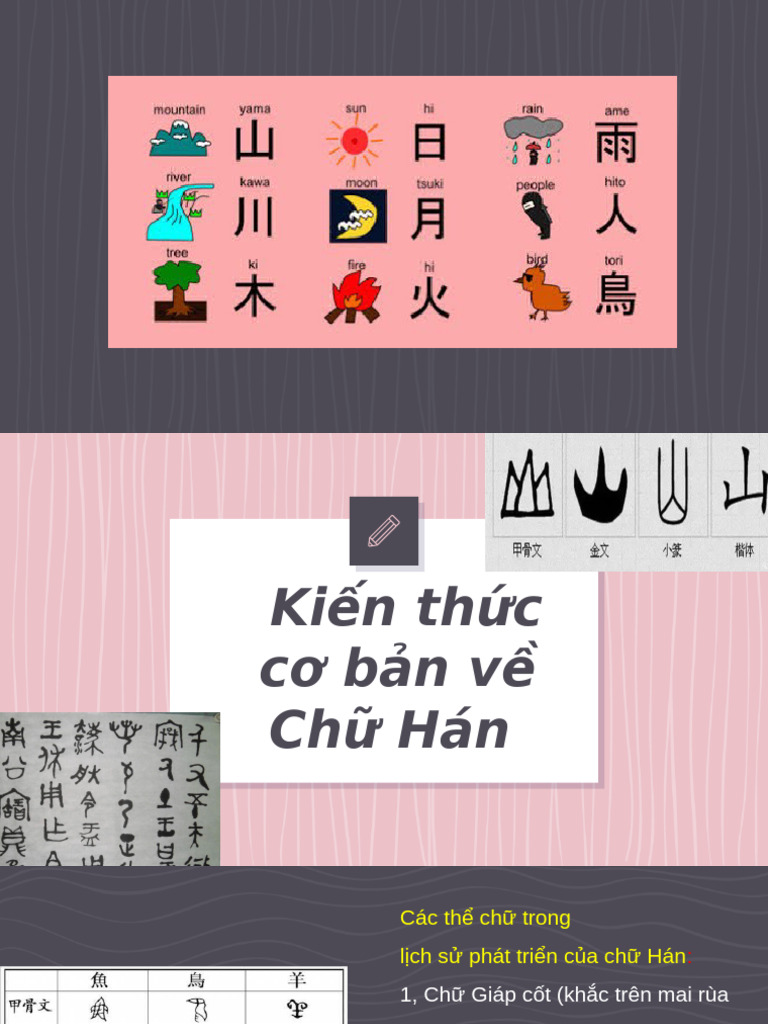 Nhập Môn Chữ Hán Và Bộ Thủ | PDF