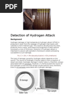 Detection of Hydrogen Attack