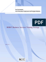 Release 6.0 BSB07 Business Services Training Package Header Information