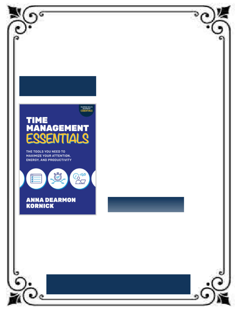 Time Management Essentials: The Tools You Need to Maximize Your ...