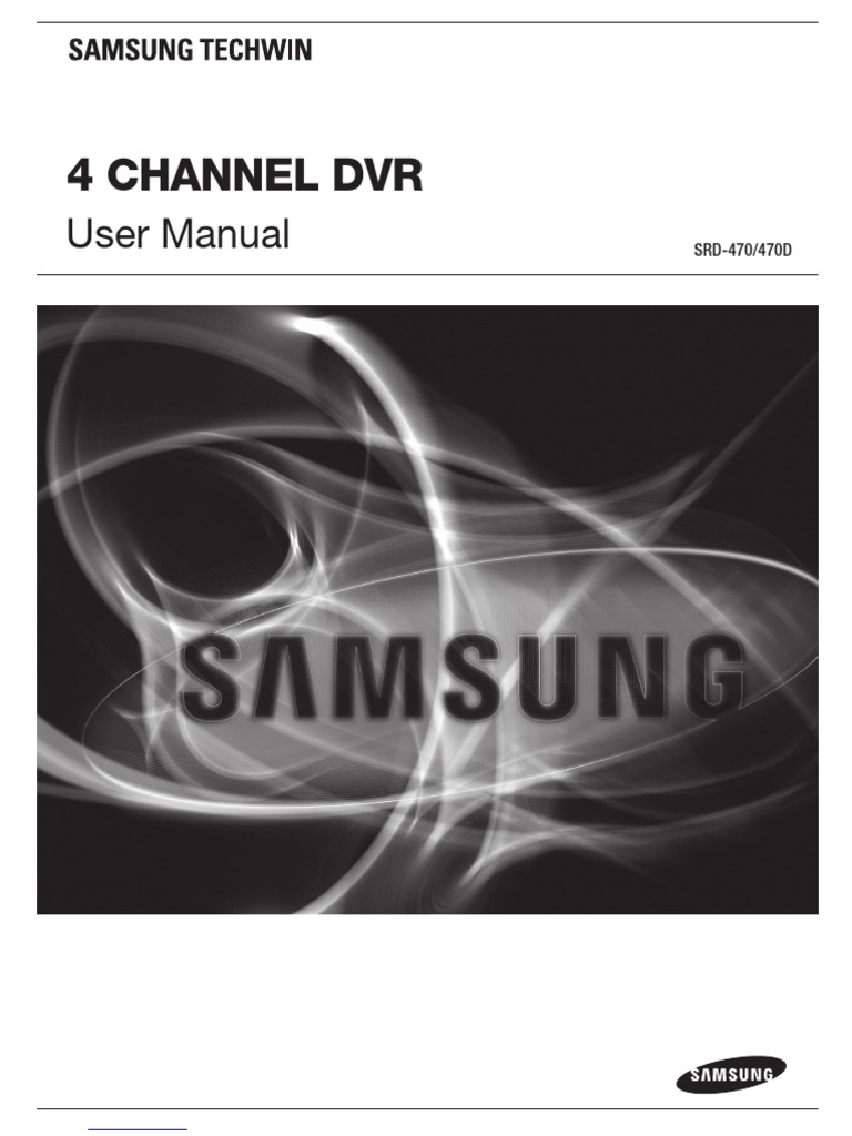 4 Channel DVR User Manual Guide | PDF | Digital Video Recorder | Usb