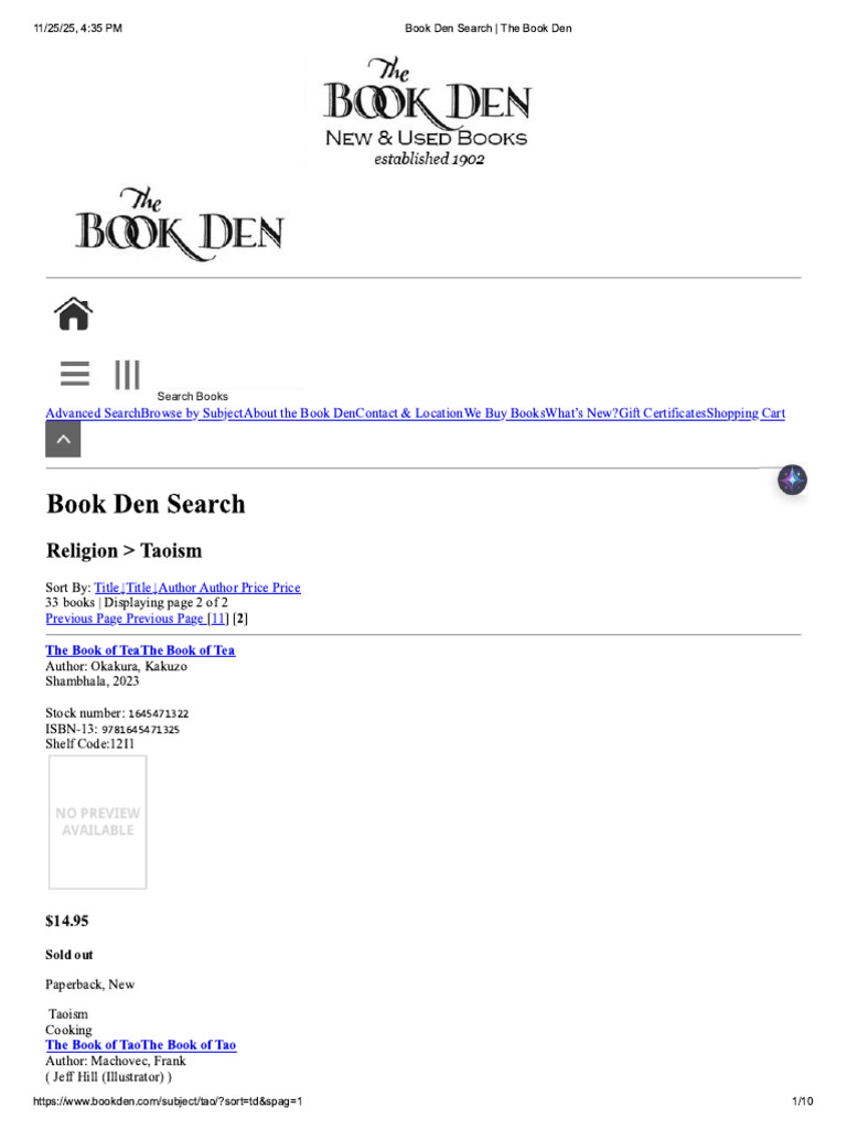Book Den Search _ the Book Den2 | PDF