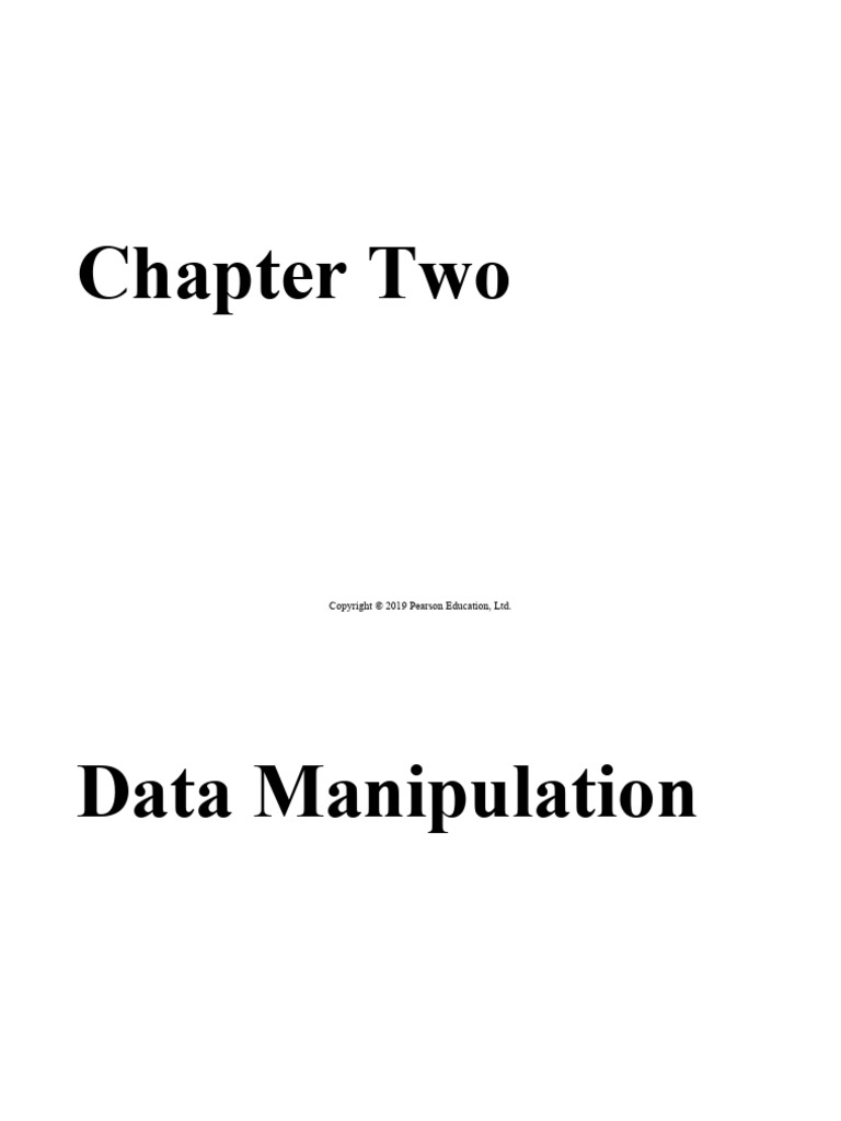 Data Manipulation and CPU Functions | PDF | Central Processing Unit ...