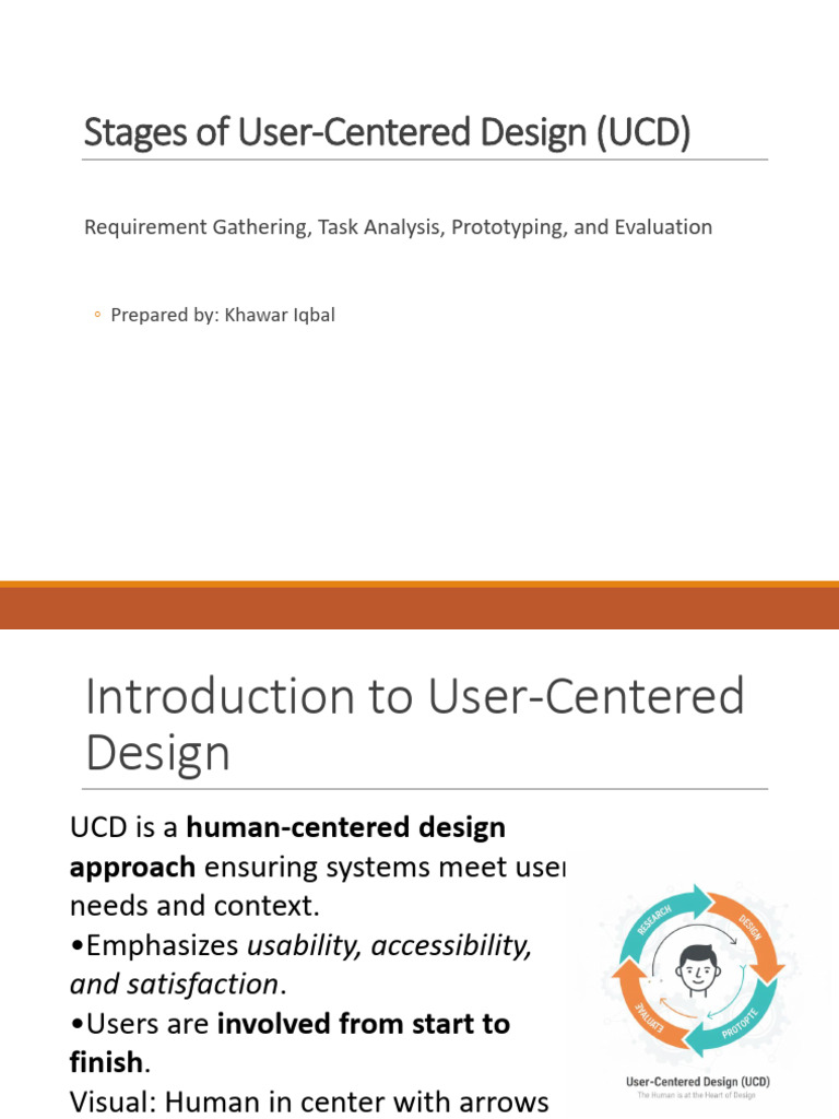 User-Centered Design Process Stages | PDF | Usability | Prototype