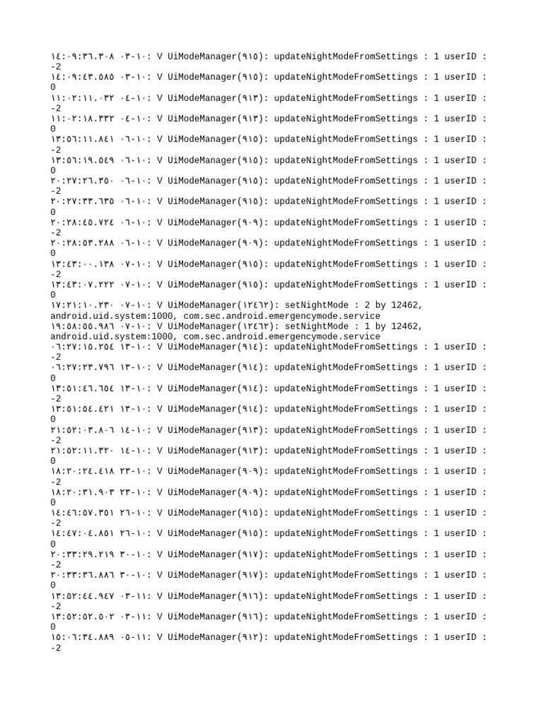 Dark Mode Log1 | PDF