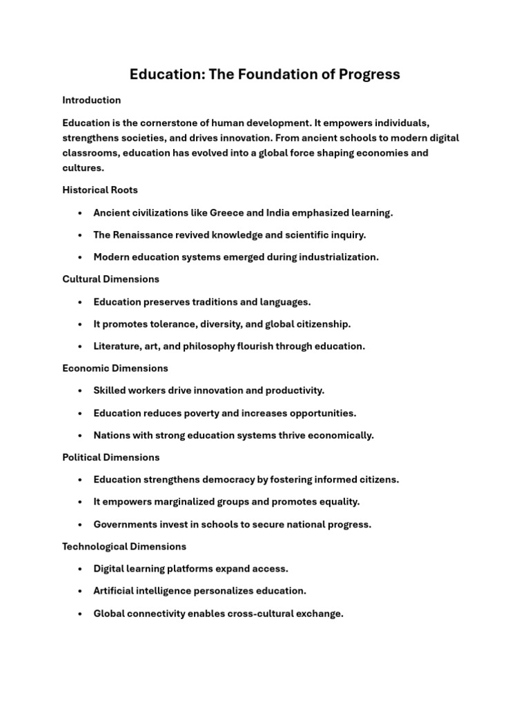 Education | PDF