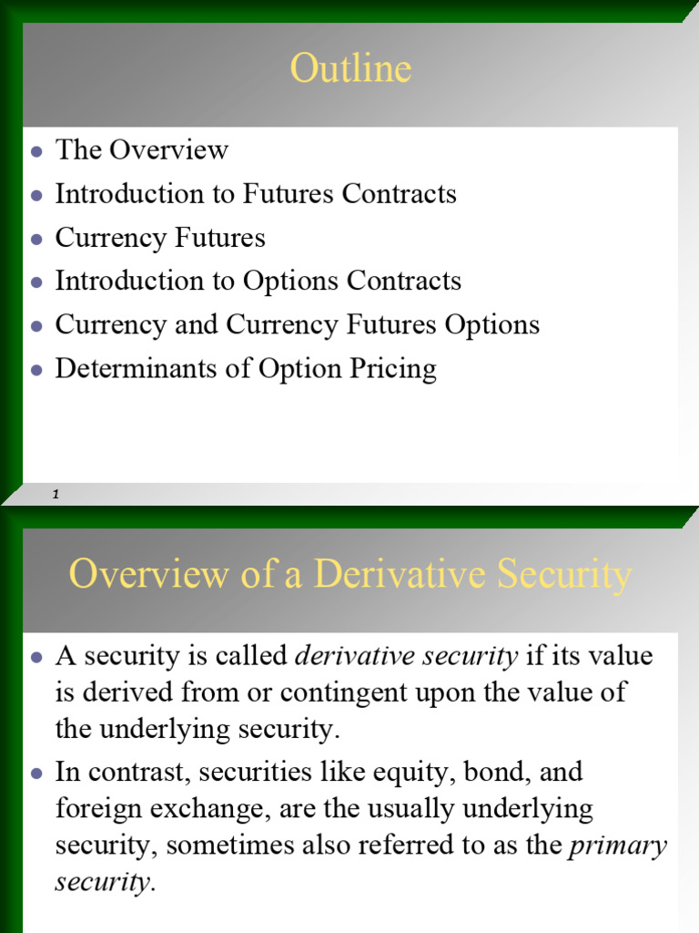 Chapter+8 +Currency+Derivatives | PDF | Futures Contract | Option (Finance)