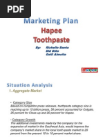 Download Marketing Plan Hapee Toothpaste by Richelle Louise Banta SN97329716 doc pdf