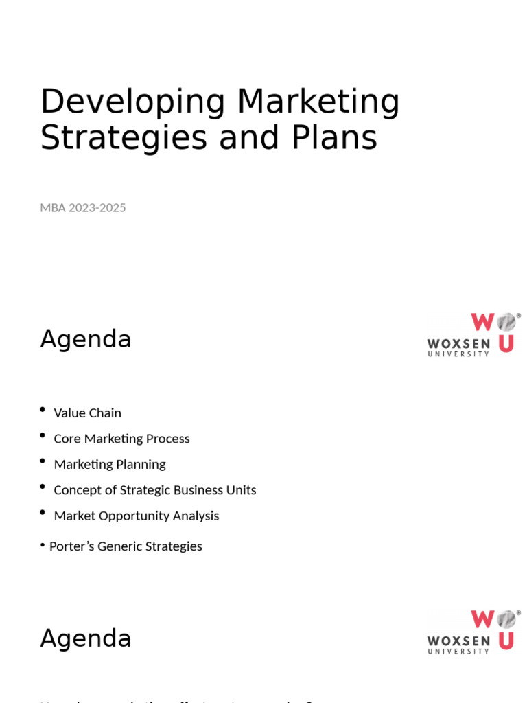 Marketing Strategies and Planning Guide | PDF | Marketing | Business ...