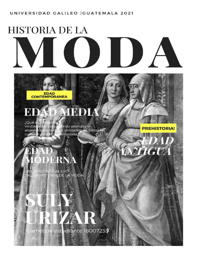 Historia de La Moda | PDF