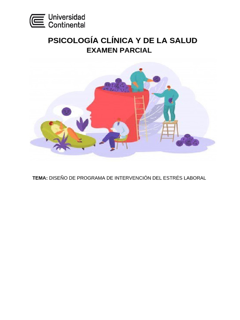 Programa de Intervención Estrés Laboral | PDF | Estrés (biología ...