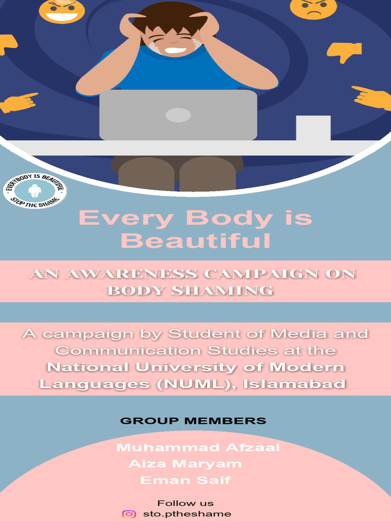 Body Shaming Awareness Campaign | PDF