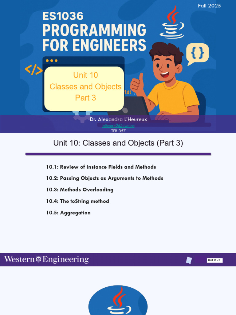 Java Classes and Objects Overview | PDF | Constructor (Object Oriented ...