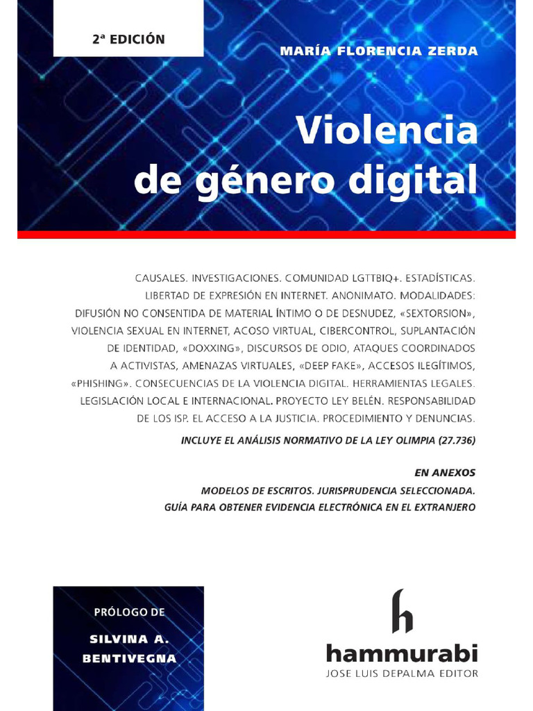 Violencia de Genero Digital. 2024. Maria Florencia Zerda | PDF