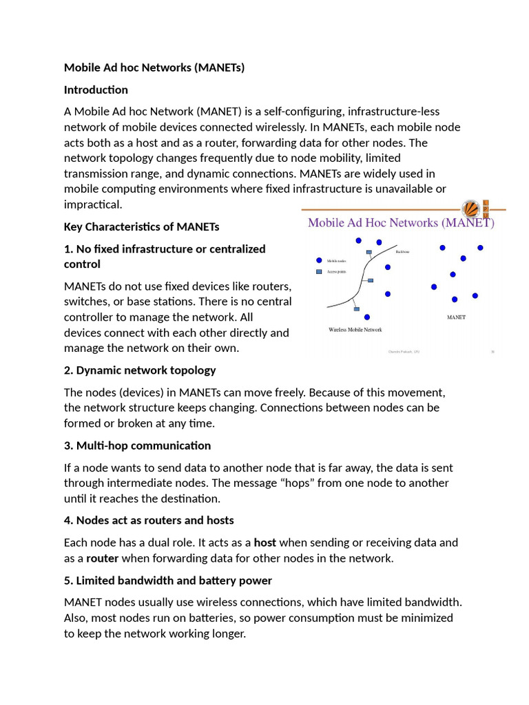 MC-1 | PDF | Wireless Ad Hoc Network | Routing