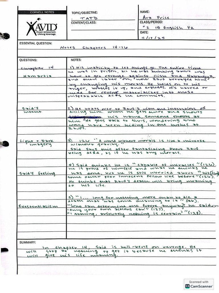 Reading Notes 14-16 | PDF