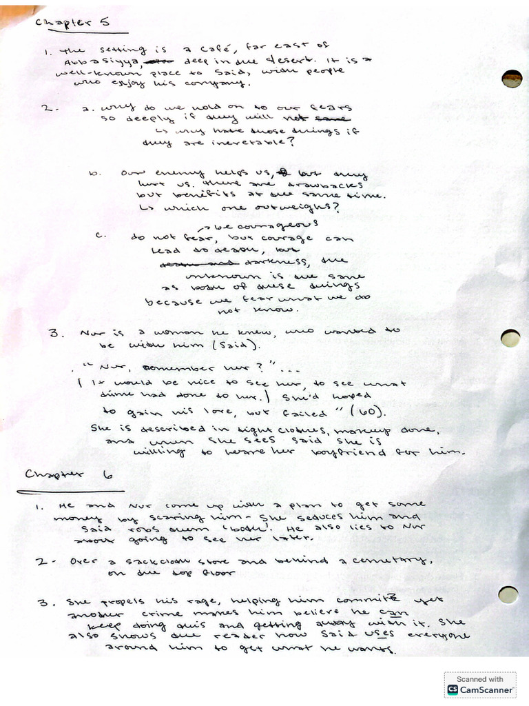 Chapter 5-7 Notes | PDF
