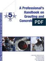 A Professionals Handbook on Grouting