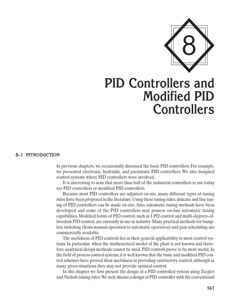 PID Controller Design and Tuning Methods | PDF | Control Theory ...