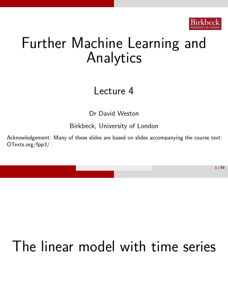 Lecture 4FML | PDF | Akaike Information Criterion | Cross Validation ...