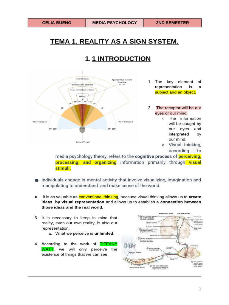 Understanding Reality in Media Psychology | PDF | Representation (Arts ...