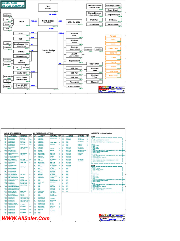 Asus x55s Schema | PDF