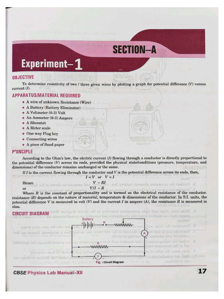 Physics Practical File | PDF