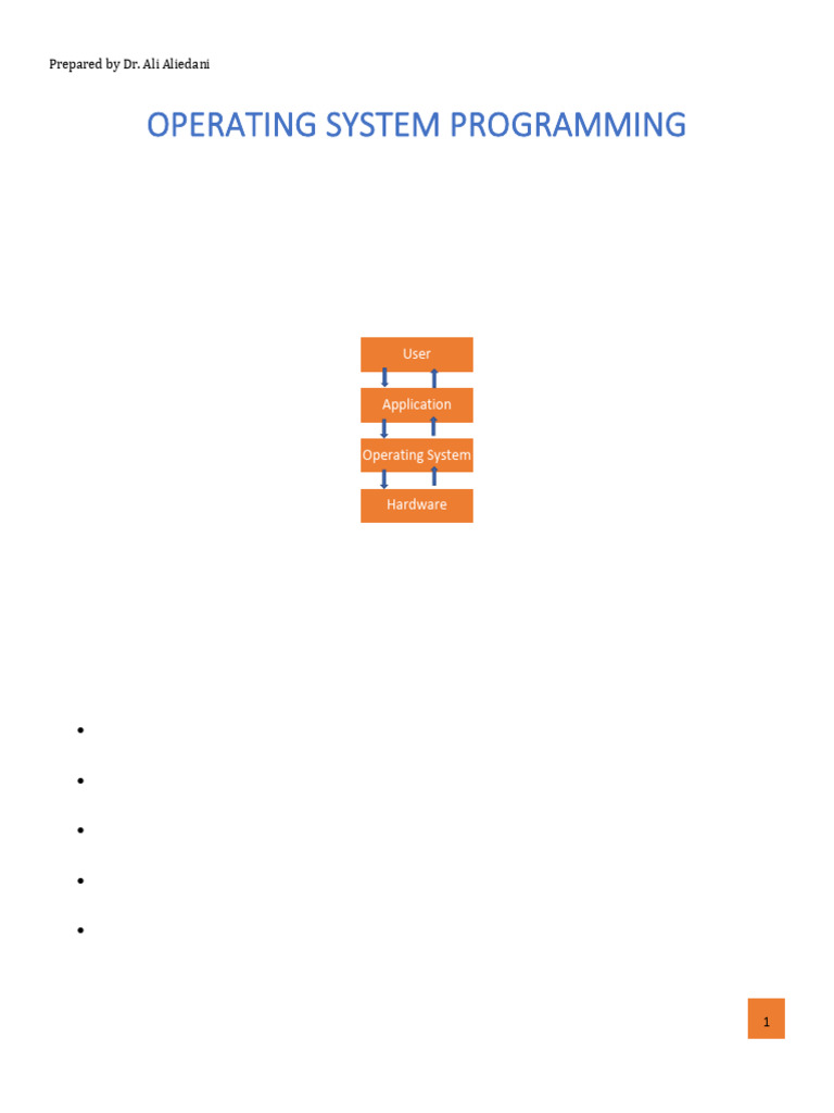 Overview of Operating Systems: UNIX & Linux | PDF | Booting | Computer File