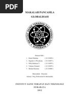 Makalah Pancasila - Pengaruh Globalisasi Terhadap Buruh Di Indonesia