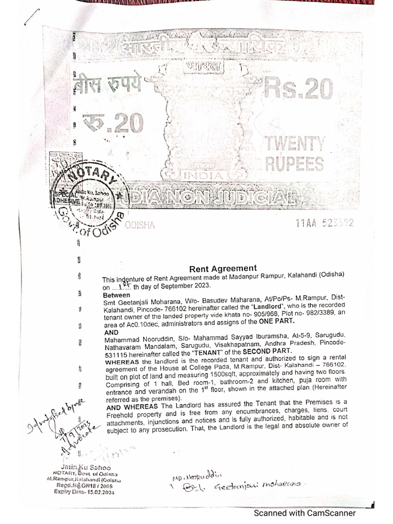 Rent Agreement | PDF