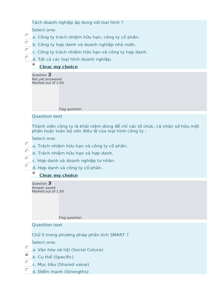 Thi QLTKT CA 8h45 | PDF
