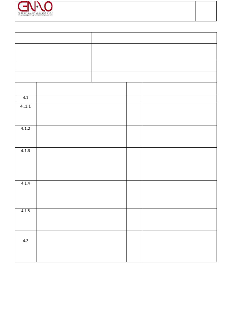 Inspection Body Minimum Requirements Checklist | PDF | Subcontractor