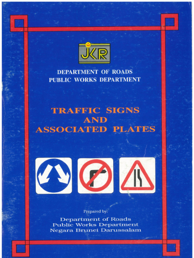 Traffic Signs and Associated Plates 1 | PDF