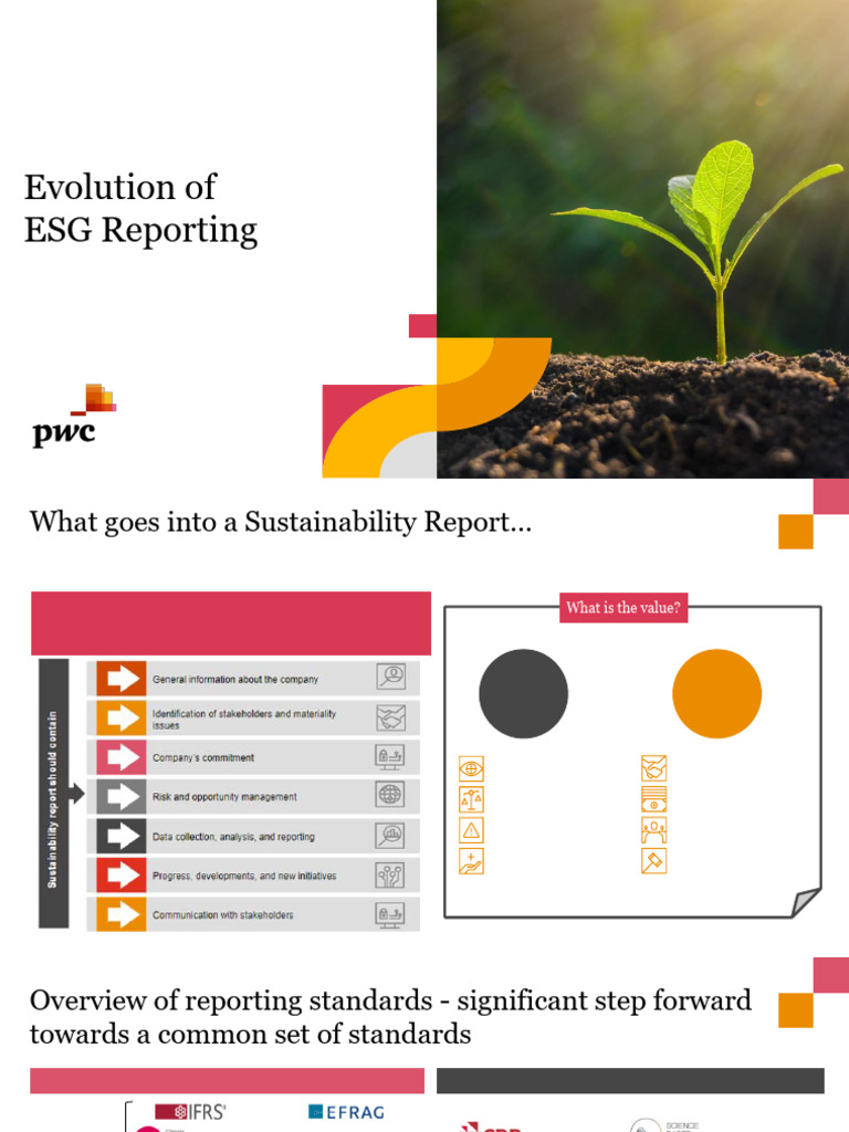 ESG Reporting Standards Overview | PDF | Business | Economy And The ...