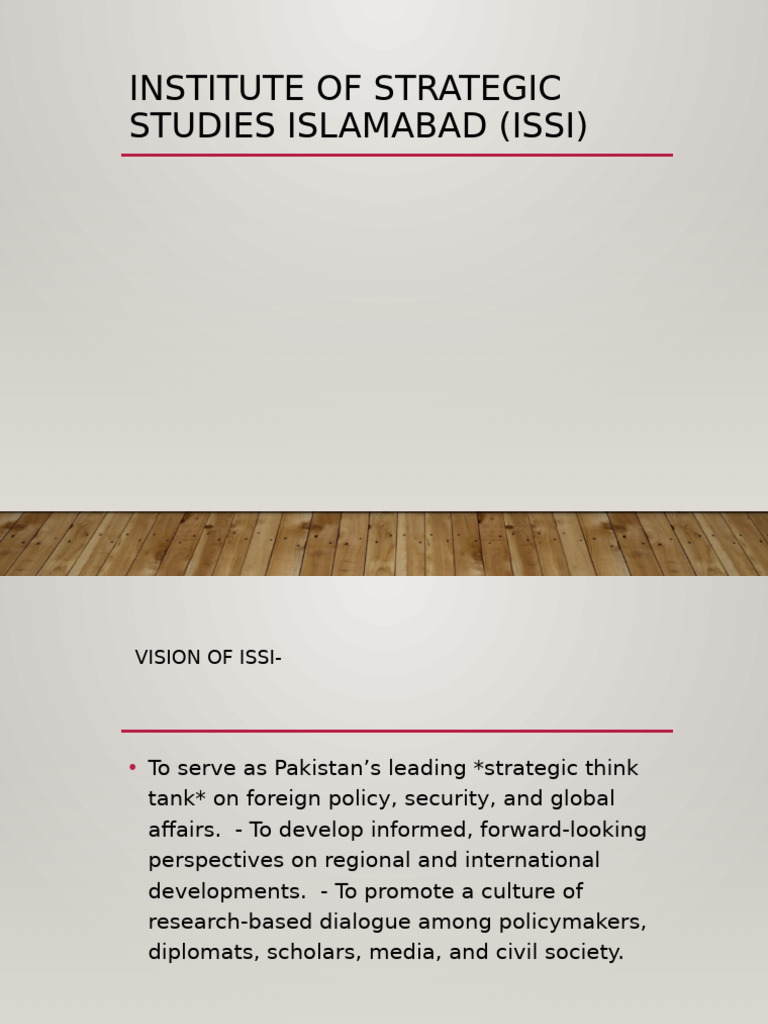 ISSI Full Detailed Slide Deck (1) | PDF