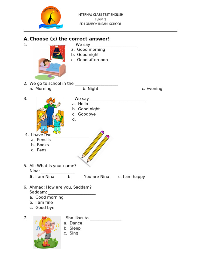 P1 Class Term | PDF