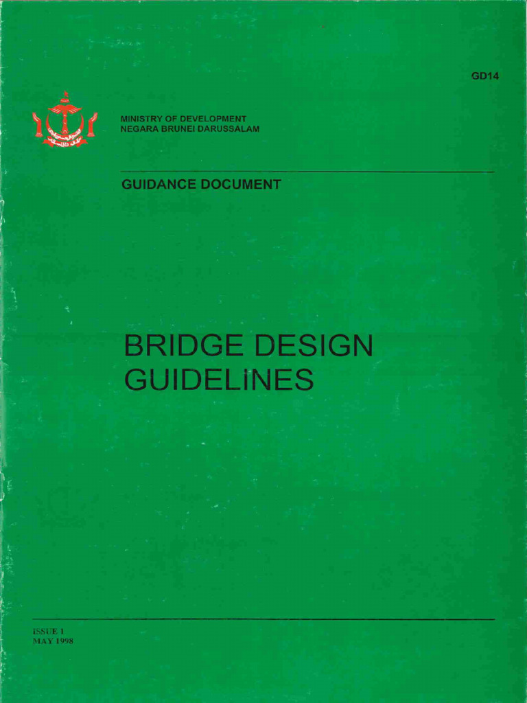 Bridge Design Guidelines Overview | PDF | Road | Bridge