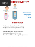 Pediatric Anthropometry Reference Chart | PDF