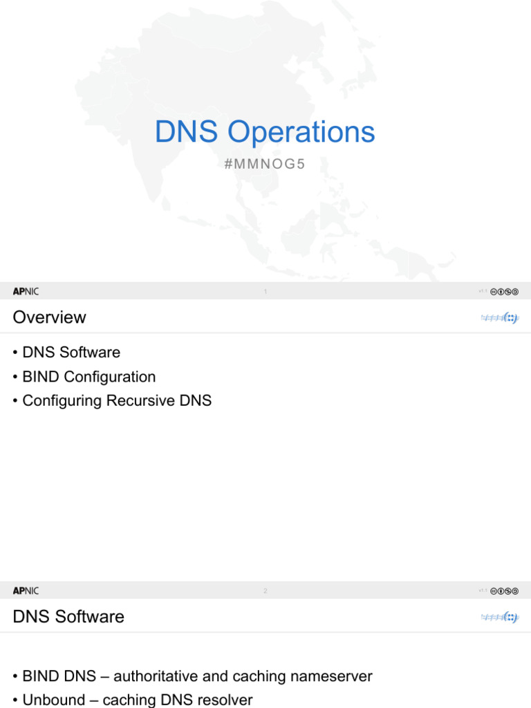 DNS Operations and BIND Configuration Guide | PDF | Domain Name System ...
