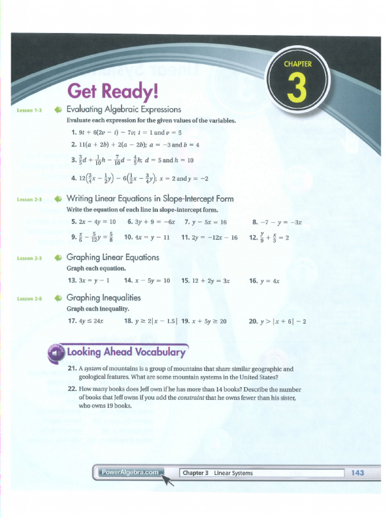 Ourpagesauto201481254329014chapter20320 20Linear20Systems PDF | PDF