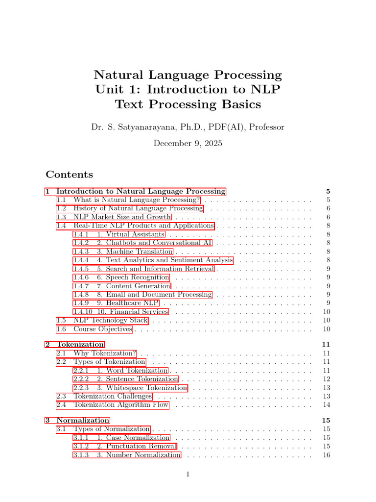 Introduction to Natural Language Processing | PDF | Artificial ...