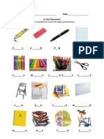 Classroom Objects