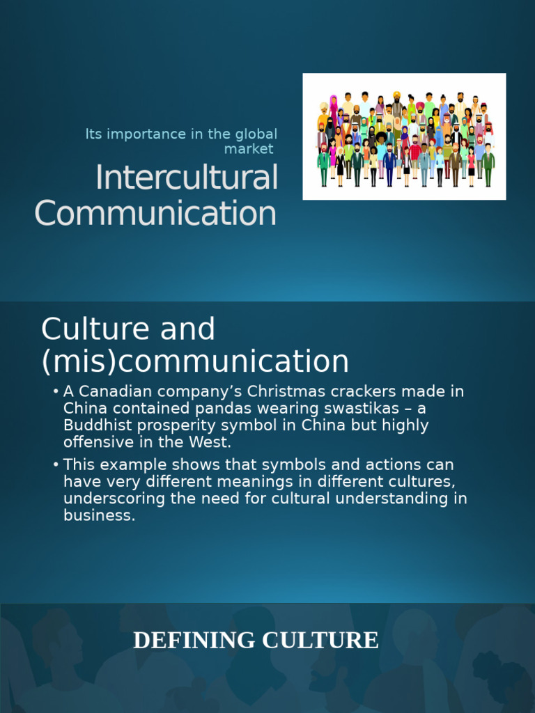 Intercultural Communication in Business | PDF | Nonverbal Communication ...