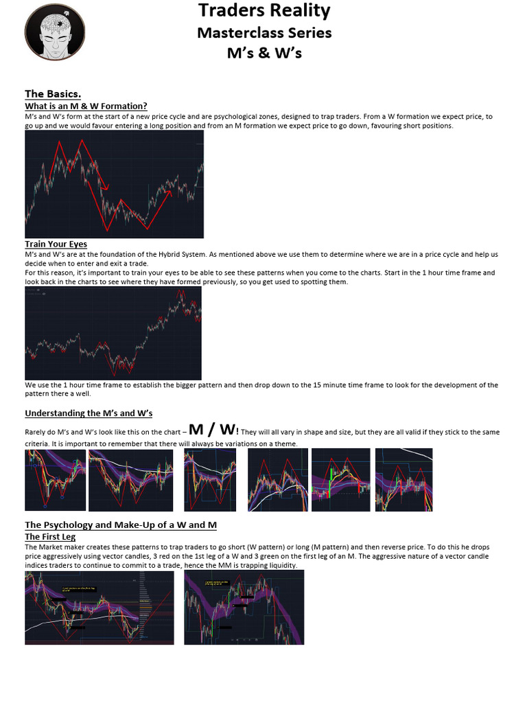 M & W Patterns in Trading Masterclass | PDF