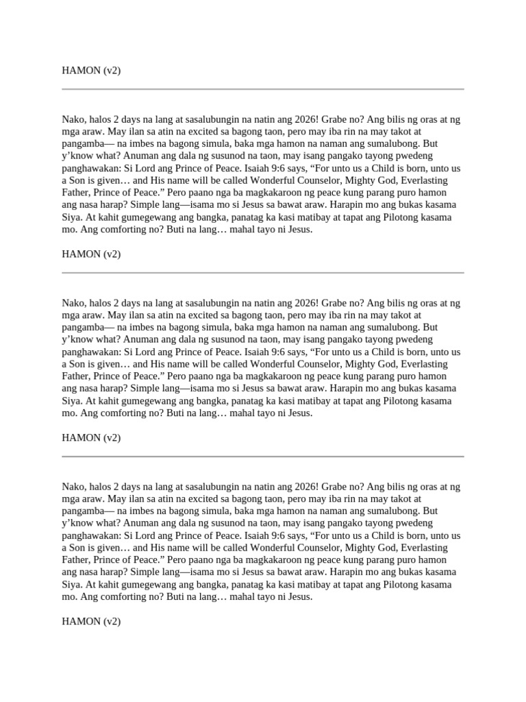 Hamon | PDF
