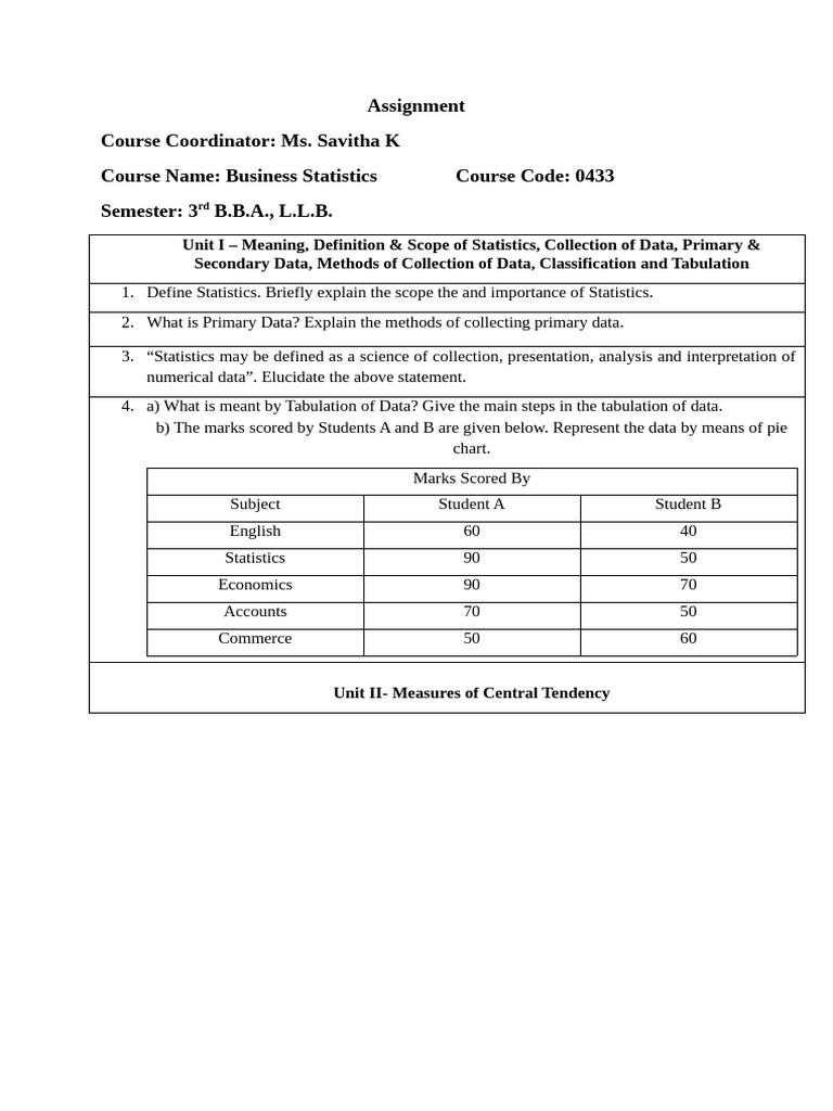 Business Statistics Assignment Overview | PDF | Cost Of Living | Statistics