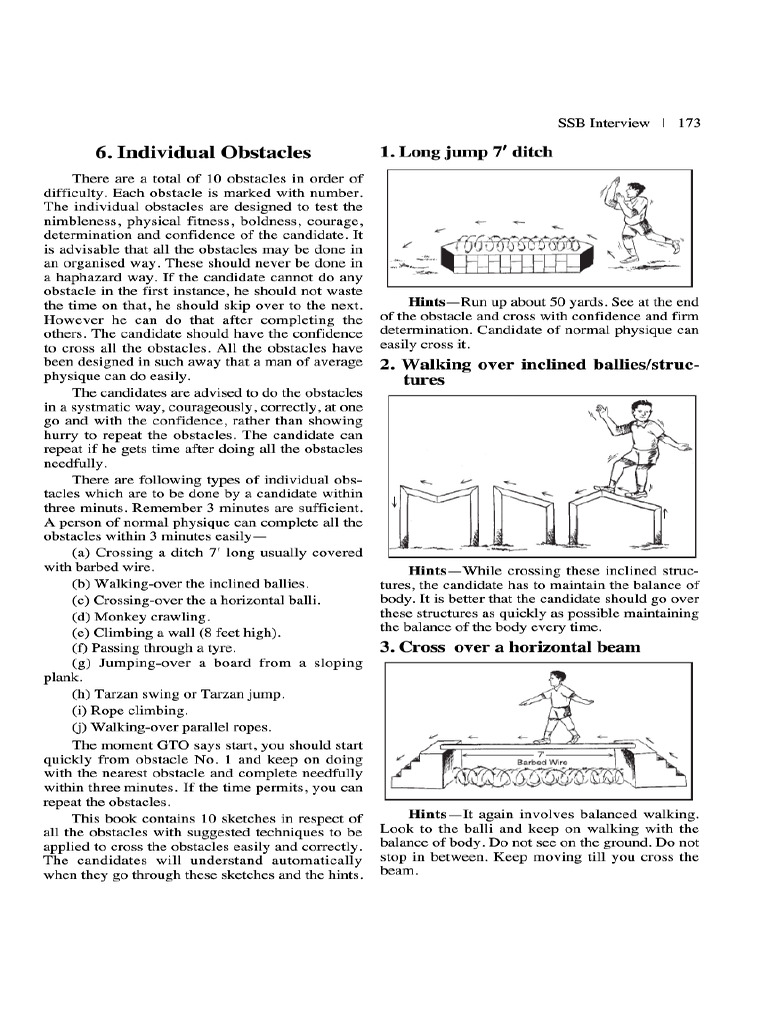 Individual Obstacles 03 | PDF