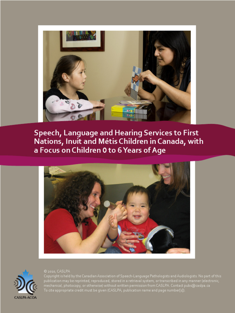 Speech Services for Indigenous Children | PDF