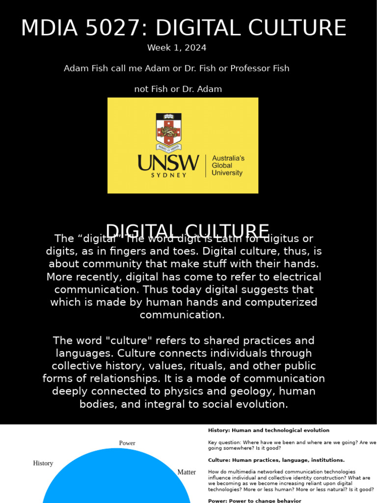 1 Digital Culture Introduction 2024 02 | PDF | Intelligence | Public Sphere