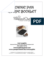 Brownie Pan Recipe Booklet